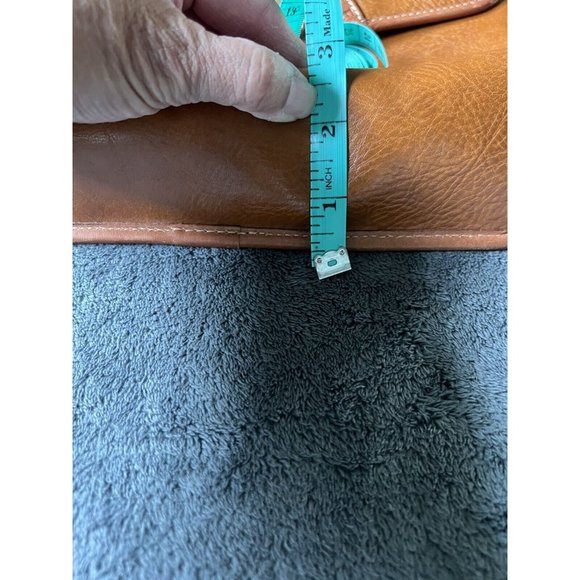 Vintage Saint Borse Leather Purse Handbag Brown Adjustable Strap - Picture 11 of 11